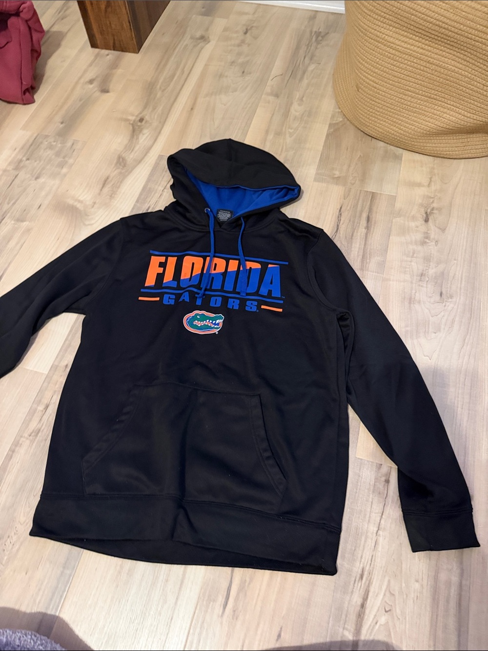 size medium black university of florida university hoodie